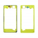 MIDDLE FRAME SONY XPERIA Z1 COMPACT D5503 ORIGINALE COLORE GIALLO