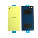 COVER BATTERIA SONY XPERIA Z5 COMPACT ORIGINALE GIALLO