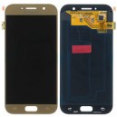 LCD + TOUCH FULLSET GALAXY A5 2017 (SM-A520F),GOLD