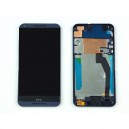 DISPLAY HTC DESIRE 816G CON TOUCH SCREEN + FRAME COLORE BLU