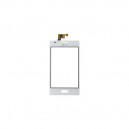 TOUCH SCREEN LG E610 OPTIMUS L5 CON FRAME ORIGINALE COLORE BIANCO