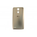 COVER BATTERIA LG K10 2017 ORIGINALE COLORE ORO