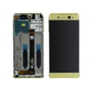 DISPLAY SONY XPERIA XA ULTRA CON TOUCH SCREEN + FRAME COLORE ORO