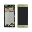 DISPLAY SONY XPERIA X F5121 CON TOUCH SCREEN + FRAME ORIGINALE COLORE LIME