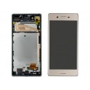 DISPLAY SONY XPERIA X F5121 CON TOUCH SCREEN + FRAME ORIGINALE COLORE ROSA