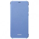 CUSTODIA CON FLIP HUAWEI P SMART ORIGINALE COLORE AZZURRO IN BLISTER