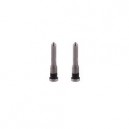 SET 2PZ. TORX PENTALOBE SCREWS FOR IPHONE X WITHE SILVER