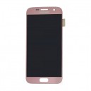 DISPLAY SAMSUNG SM-J330 GALAXY J3 2017 COMPLETO DI TOUCH SCREEN ORIGINALE COLORE ROSA