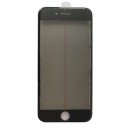 LENS IPHONE 8 WITH FRAME, ADHESIVE OCA, POLARIZED FILM BLACK COLOR