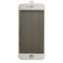 LENS IPHONE 8 WITH FRAME, ADHESIVE OCA, POLARIZED FILM, WHITE COLOR