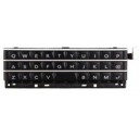 FLAT WITH BLACKBERRY Q30 EXTERNAL KEYPAD BLACK COLOR