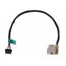 FLAT RECHARGE DC POWER CONNECTOR HP PAVILION 15, 15-E, 17, 17-E