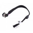 FLAT RECHARGE DC POWER CONNECTOR DELL ALIENWARE 17/R2/R3/P43F