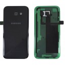 BATTERY COVER SAMSUNG GALAXY A5 2017 SM-A520 BLACK ORIGINAL GH82-13638A