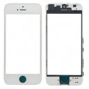 GLASSES IPHONE 5 APPLE WITH FRAME AND OCA ADHESIVE WHITE