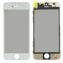 GLASSES IPHONE 5S APPLE WITH FRAME AND OCA ADHESIVE WHITE