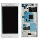 DISPLAY SONY XPERIA X COMPACT F5321 CON TOUCH SCREEN COLORE BIANCO ORIGINALE