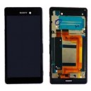 DISPLAY SONY PER XPERIA M4 AQUA E2303 CON TOUCH SCREEN E FRAME COLORE NERO