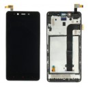 DISPLAY XIAOMI REDMI NOTE 2 CON TOUCH SCREEN E FRAME COLORE NERO