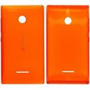 COVER BATTERIA LUMIA 532 DUAL SIM COLORE ARANCIONE