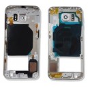 COVER CENTRALE SAMSUNG GALAXY S6 SM-G920 COLORE BIANCO 