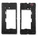 COVER CENTRALE NOKIA LUMIA 730 COLORE NERO