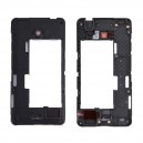 COVER CENTRALE NOKIA LUMIA 630, 635, 636 COLORE NERO