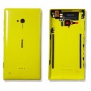 COVER BATTERIA NOKIA LUMIA 720 COLORE GIALLO