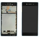 DISPLAY CON TOUCH SCREEN E FRAME SONY XPERIA Z3 PLUS E6553 COLORE VERDE 