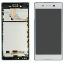 DISPLAY CON TOUCH SCREEN E FRAME SONY XPERIA Z3 PLUS E6553 COLORE BIANCO 