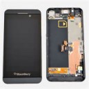 DISPLAY BLACKBERRRY Z10 COMPLETO DI FRAME NERO