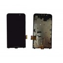 DISPLAY BLACKBERRY Z30 COMPLETO DI TOUCH SCREEN E FRAME COLORE NERO 