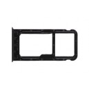 SIM / SD CARD HOLDER HUAWEI P SMART BLACK COLOR