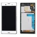 DISPLAY SONY XPERIA Z3 COMPLETO CON FRAME DUAL SIM COLORE BIANCO