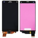 DISPLAY SONY XPERIA Z3 COMPACT MINI D5803, D5833, CON TOUCH SCREEN COLORE NERO