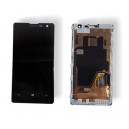 DISPLAY NOKIA LUMIA 1020 COMPLETO DI TOUCH SCREEN   FRAME COLORE NERO