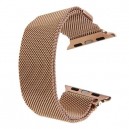 APPLE WATCH STRAP 42MM METAL GOLD PINK