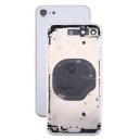 REAR COVER APPLE IPHONE 8  WITH FRAME WHITE COLOR