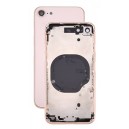 REAR COVER APPLE IPHONE 8  WITH FRAME PINK-GOLD COLOR