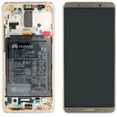 DISPLAY CON TOUCH SCREEN E FRAME HUAWEI MATE 10 PRO SERVICE PACK COLORE MARRONE