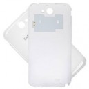 BACK COVER SAMSUNG GT-N7100 GALAXY NOTE II WHITE