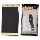 DISPLAY CON TOUCH SCREEN E FRAME SONY XPERIA XA2 ULTRA COLORE ORO