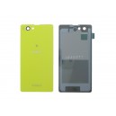 BATTERY COVER SONY Z1MINI  XPERIA SONY LOGO LIME