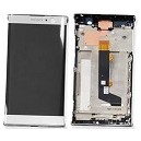 LCD CON TOUCH SCREE E FRAME SONY XPERIA XA2 H3113 COLORE SILVER