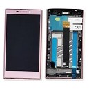 DISPLAY CON TOUCH SCREEN E FRAME SONY XPERIA L2 H3311 COLORE ROSA