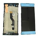 DISPLAY WITH TOUCH SCREEN AND FRAME SONY XPERIA AX1 PLUS G3412 COLOR LITIHING BLUE