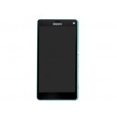 DISPLAY SONY PER XPERIA Z3 COMPACT D5803 D5833 COMPLETO CON FRAME VERDE