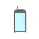 TOUCH SCREEN NOKIA C7-00 CON FRAME SILVER ORIGINALE