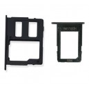 CARRELLO SIM/MEMORY CARD SAMSUNG GALAXY J3 2017 SM-J330 NERO