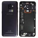 REAR COVER SAMSUNG GALAXY A6 PLUS 2018 SM-A605 BLACK ORIGINAL